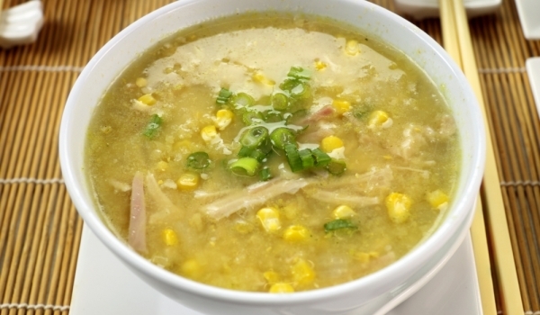 Супа с царевица и пилешко