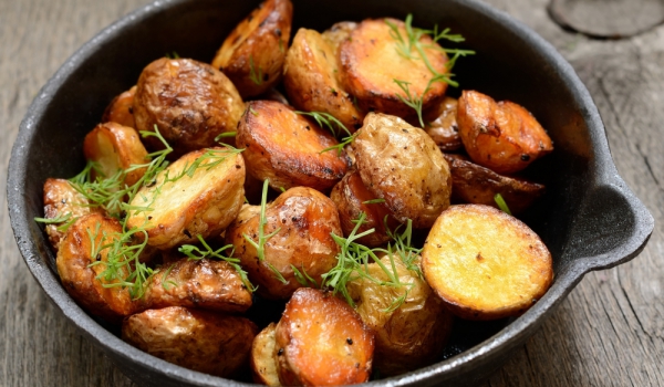 Печени картофи с оцет