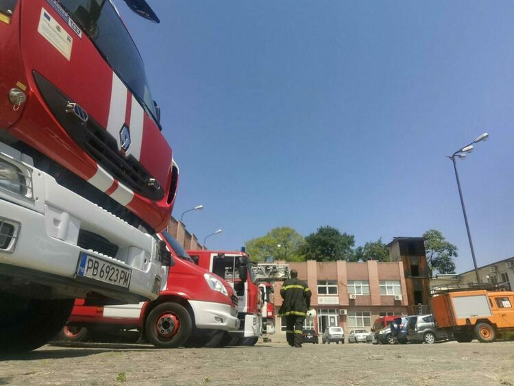Пожар в борова гора в село Здравец 