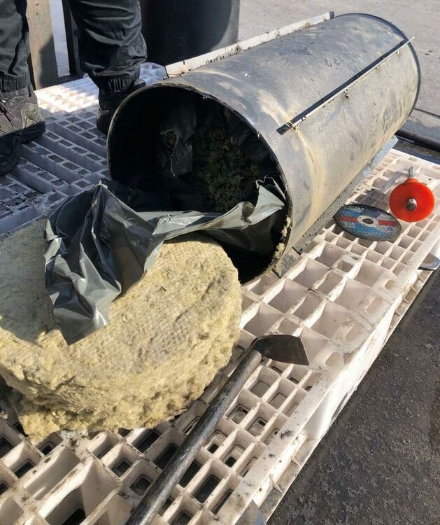 Спипаха близо 7 кг марихуана в газовата бутилка на Порше