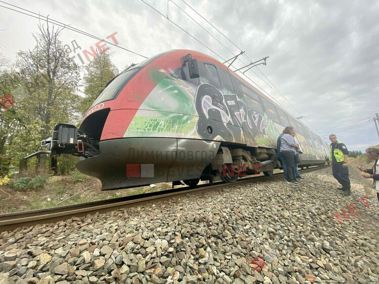Влак блъсна жена в Димитровград