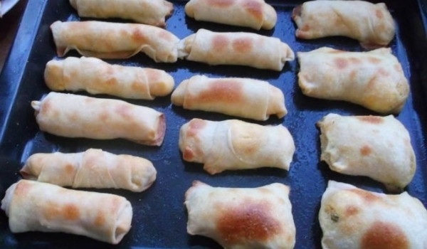 Бюрек с картофи и лук