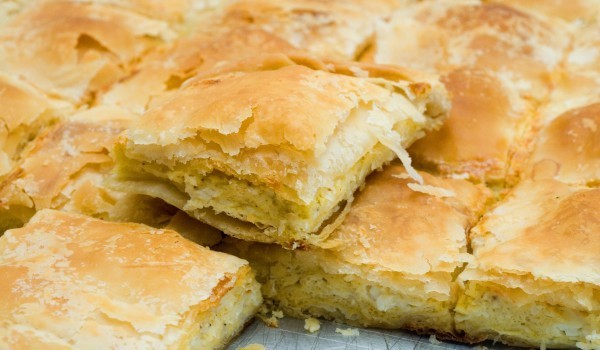 Млечната баница на тин