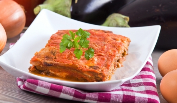 Постна мусака с патладжани