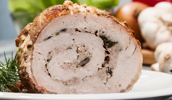 Украински рулца от свинско и гъби