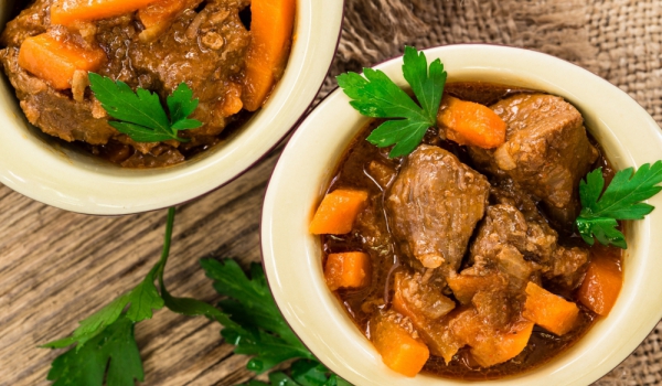 Телешко с бира