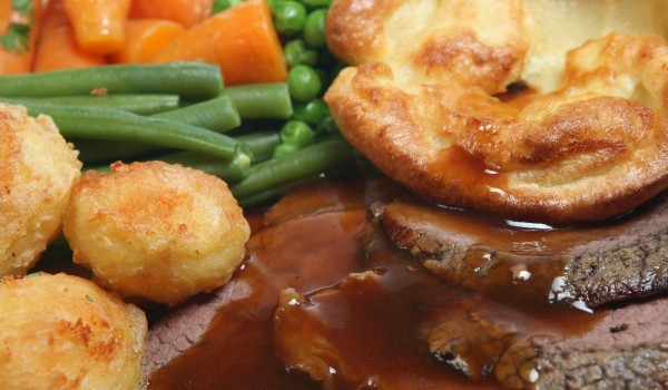 Ростбиф с йоркширски пудинг