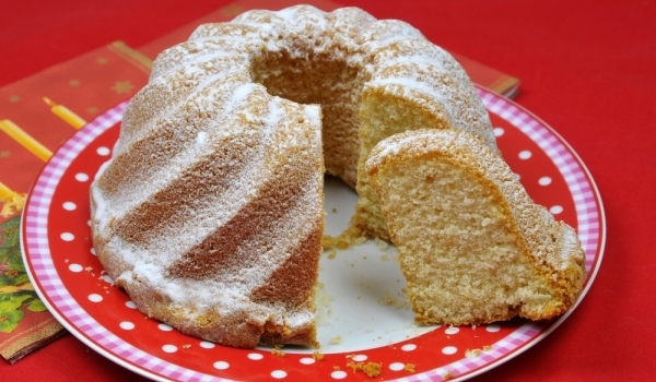 Кекс с вода