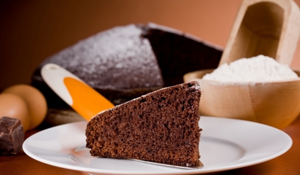 Какаов кекс със сладко