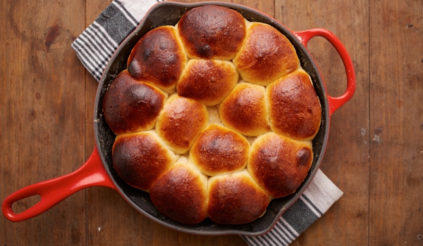 Френски бриош с ванилов крем